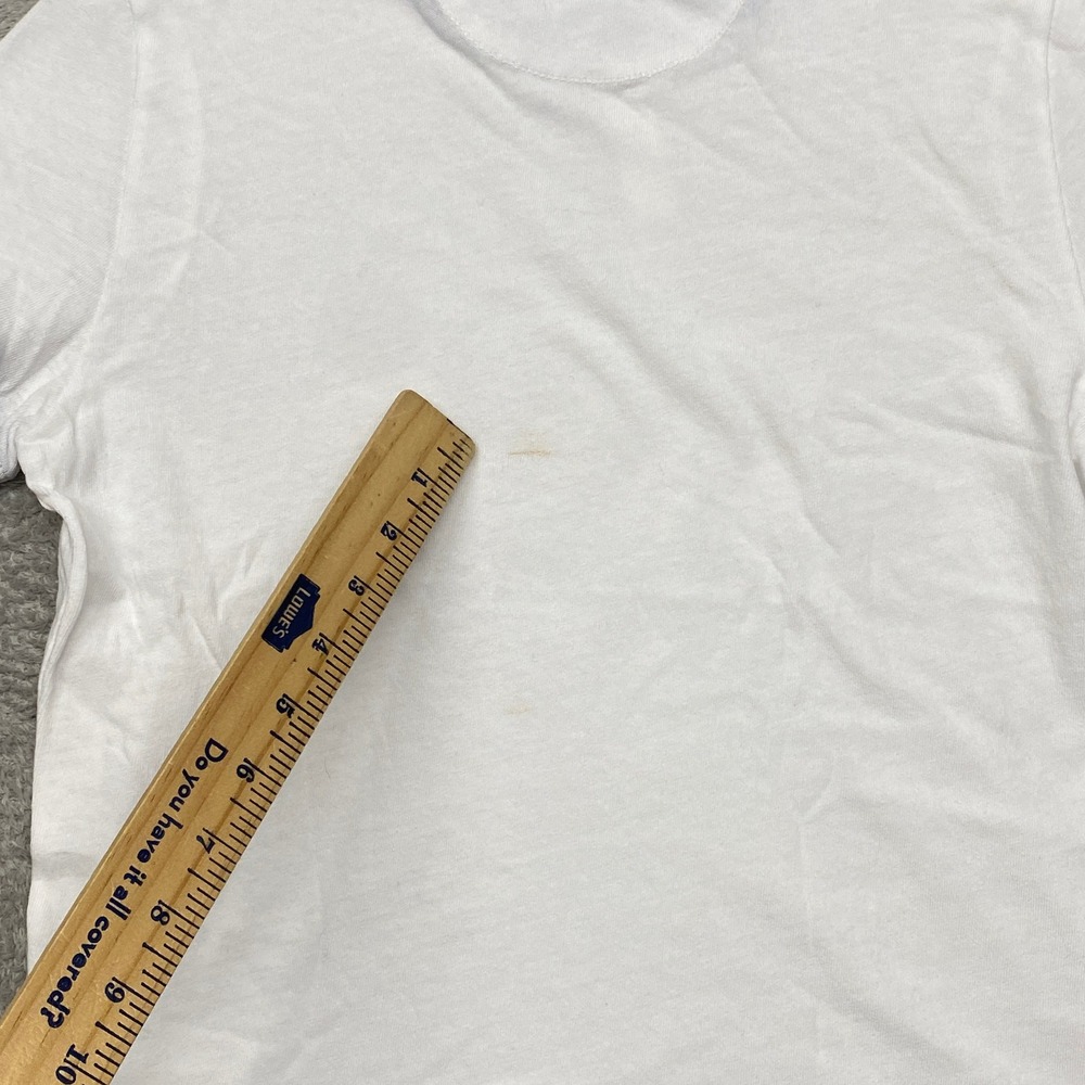 Madewell Womens 2XS Relaxed Tee in Vintage Jersey White Ringer T Shirt NZ541 XXS - Picture 10 of 15